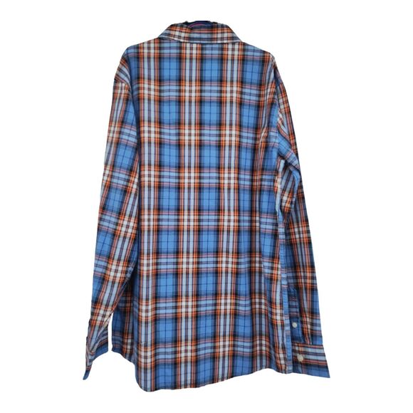 Old Navy Junior Men's Shirt Multicolor Plaid Long Sleeve Button Up Front Sz XL - Picture 3 of 14